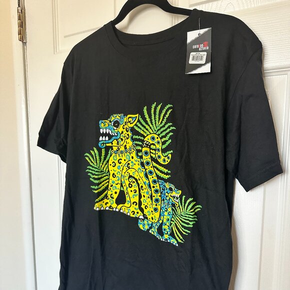 L (Mens size) Black T-shirt (Day of the Dead) - Picture 1 of 4